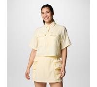 Columbia - Camicia funzionale a manica corta Elevated View™ - Giallo - Taglia L - Donna