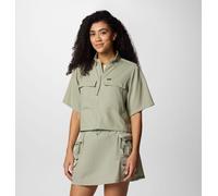 Columbia - Camicia funzionale a manica corta Elevated View™ - Verde - Taglia XL - Donna
