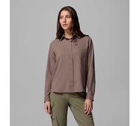 Columbia Silver Ridge™ Utility Ii Long Sleeve T-shirt Marrone L Donna
