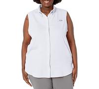 Columbia Camicia Senza Maniche Tamiami da Donna, Bianca, S