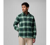 Columbia Camicia Windward II Rain Forest Bluerred Ombre da Uomo M Green