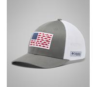 Columbia - Cappellino in mesh PFG Fish Flag™o - Grigio - Taglia S/M - Unisex