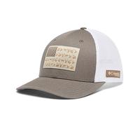 Columbia Cappello a Sfera Unisex con Bandiera del Gioco PHG, Taglia M, Ferro e Bianco, L/XL