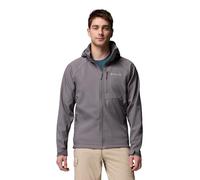 Columbia Cascade Ridge III Softshell, Pronti per l'avventura: Resistente all'acqua, Cappuccio staccabile, Orlo regolabile, Tasche di sicurezza, Protezione per il mento - da uomo