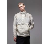 Columbia - Giacca da escursionismo - Challenger II Windbreaker Dark Stone Shark per Uomo in Nylon - Taglia S - Beige