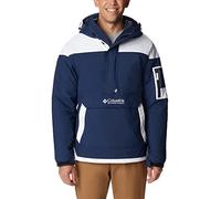 Columbia Challenger Insulated Pullover, Giacca Anorak Invernale Uomo, Collegiate Navy/White, Taglia XS