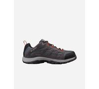 Columbia Crestwood WP, Scarpe da trekking ed escursionismo impermeabili a vita bassa Uomo, Graphite/Dark Adobe, 43 EU