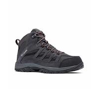Columbia Crestwood Mid WP, Scarponi da trekking alta Uomo, Dark Grey/Deep Rust 2023 , 47 EU