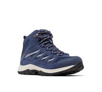 Columbia Crestwood Mid Wp, Scarponi da trekking ed escursionismo impermeabili a vita media Donna, Nocturnal/Canyon Sun, 37 EU
