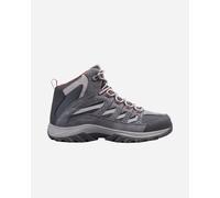 Scarponi Columbia Crestwood Mid Waterproof grigio fumo donna - 39.5