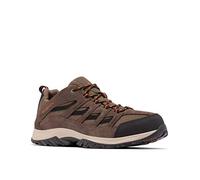 Columbia Crestwood, Scarpe da escursionismo Uomo, Camo Brown/Heatwave, 44.5 EU