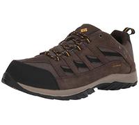 Columbia Crestwood WP, Scarpe da Trekking Basse Uomo, Mud/Squash, 42.5 EU
