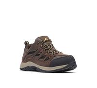 Columbia Crestwood WP, Scarpe da Trekking Basse Uomo, Mud/Squash, 44.5 EU
