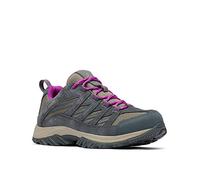 Columbia Crestwood WP, Scarpe da trekking ed escursionismo impermeabili a vita bassa Donna, Kettle/Bright Plum, 40 EU