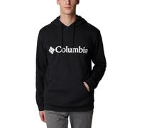 Felpa con cappuccio Columbia CSC Basic Logo II nero profondo bianco - S