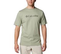T-shirt Columbia CSC Basic Logo manica corta verde chiaro pallido - M