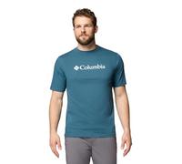 Columbia CSC Basic Logo Maglietta a Maniche Corte da Uomo, Everblue, Gem Columbia 9", XS