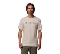 Columbia CSC Basic Logo Short Sleeve, Cotone Biologico, Comfort Stretch, Colletto a Costine, Design Grafico - da uomo