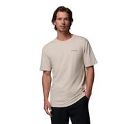 Columbia - CSC - T-shirt basic beige con logo-Neutro XS