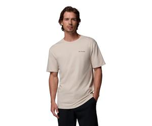Columbia CSC Basic Logo Short Sleeve, Cotone Biologico, Comfort Stretch, Colletto a Costine, Design Grafico - da uomo