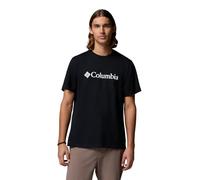 T-shirt Columbia CSC Basic Logo manica corta nero puro bianco - XL