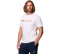Maglietta da uomo Columbia CSC Basic Logo Tee Taglia: XL / Colore: bianco/arancio