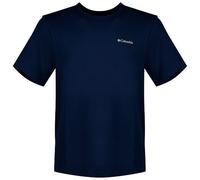 Columbia Maglietta Basic da Uomo, Maglietta a Maniche Corte, Blu Navy Collegiale, S