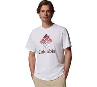 COLUMBIA Csc™ Seasonal Graphic Tee - Uomo - Bianco - Taglia S- modello 2026
