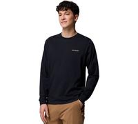 Columbia - CSC Seasonal - T-shirt nera a maniche lunghe con logo-Nero XL