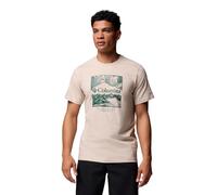 Columbia CSC Seasonal Logo Tee, Maglietta a Maniche Corte, Dark Stone, Waterscape, XL