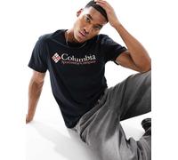 Columbia - CSC - T-shirt basic con logo nera-Nero M
