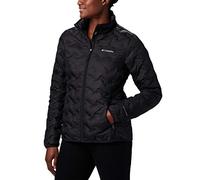 Columbia Delta Ridge Down Hooded Jacket, Piumino Con Cappuccio Donna, Delta Ridge 1 Down Hooded Jacket, Nero (Black) 1, M
