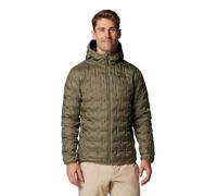 Columbia Piumino Delta Ridge II da uomo, con cappuccio, verde pietra, XL