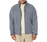 Columbia Discontinued Ascender Softshell Jacket Giacca Shell, Grigio (Grafite//Delizia della Natura), 3X Tall Uomo