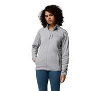 Columbia Donna Essential Hike Grid Giacca in pile con zip integrale, Abbigliamento sostenibile per l'outdoor e l'escursionismo