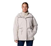 Columbia Drop Ridge 2 Interchange Jacket Cappotto Invernale 3 in 1, Pietra Scura, L Donna
