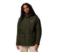 Columbia Drop Ridge 2 Giacca Interchange da Donna, Cappotto Invernale 3 in 1, Greenscape, XS