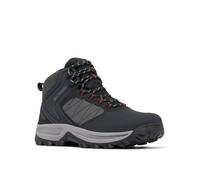 Columbia Escursione Trasversale Impermeabile, Scarpe da Escursionismo Uomo, Nero Montagna Rosso, 40 EU Larga
