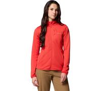 Columbia Essential Hike™ Grid Full Zip Fleece Rosso,Arancione S Donna