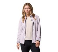 Columbia Essential Hike Grid - Giacca in pile da donna, con cerniera intera, colore: lavanda perla/nero, XL
