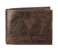 Columbia Portafoglio Slimfold con Blocco RFID al 100% Accessori da Viaggio bi-Fold, Logo Marrone, Taglia Unica Uomo