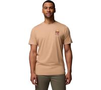 Columbia Explorers Canyon™ Back SS Tee men Shortsleeves brown in taglia:M