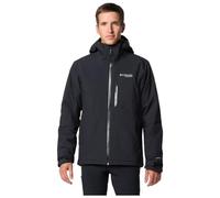 Columbia Explorers Edge™ II, Giacca impermeabile da Escursionismo Uomo (IT, Testo, L, Regular, Regular, Nero)