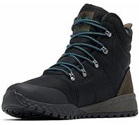 Columbia Fairbanks Omni-Heat, Stivali da Neve Uomo, Black/Cordovan , 47 EU
