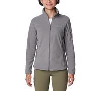 Columbia Fast Trek 2 Jacket, Giacca In Pile Con Cerniera Intera Donna, City Grey Heather/City Grey, S