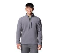 Columbia - Fast Trek III - Pile grigio con zip corta L