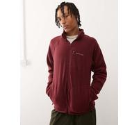 Columbia - Fast Trek II - Pile bordeaux con zip-Rosso XL