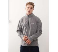 Columbia - Fast Trek III - Pile grigio con zip corta S