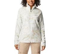 Columbia Fast Trek Jacket, Giacca In Pile Con Cerniera Intera Donna, White Flurries, Taglia S