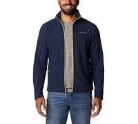 Columbia Fast Trek Light Full Zip Fleece, Maglia in pile con cerniera integrale Uomo, Collegiate Navy, L